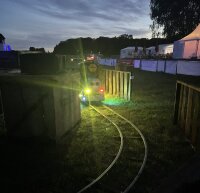 der Zug zum Mieten - Akkubetrieben